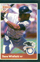 1988 Donruss All-Stars Baseball Cards  002      Dave Winfield